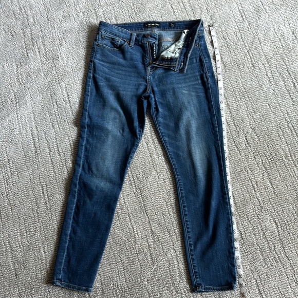 Lucky Brand Ava so 6/28 Ankle Mid Rise Stretch Women’s Denim Jeans - Picture 3 of 5